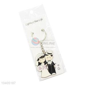 Wholesale Cartoon Newlyweds Shape Key Chain