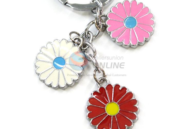 Best Quality Colorful Flower Shape Key Chain