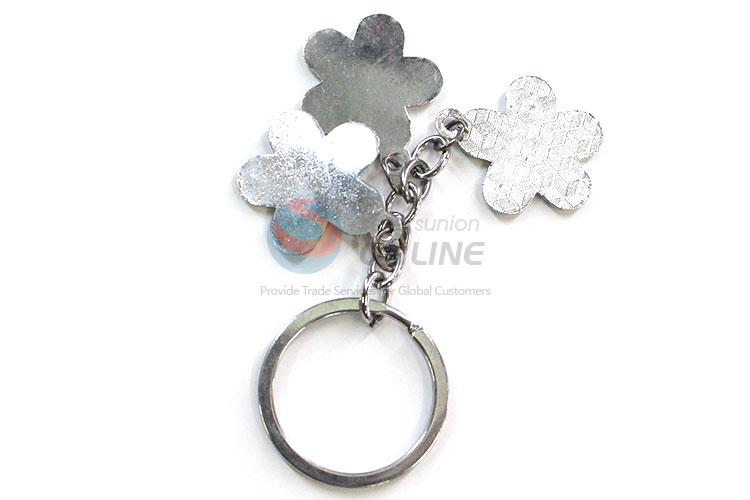 Custom Flower Shape Zinc Alloy Key Chain