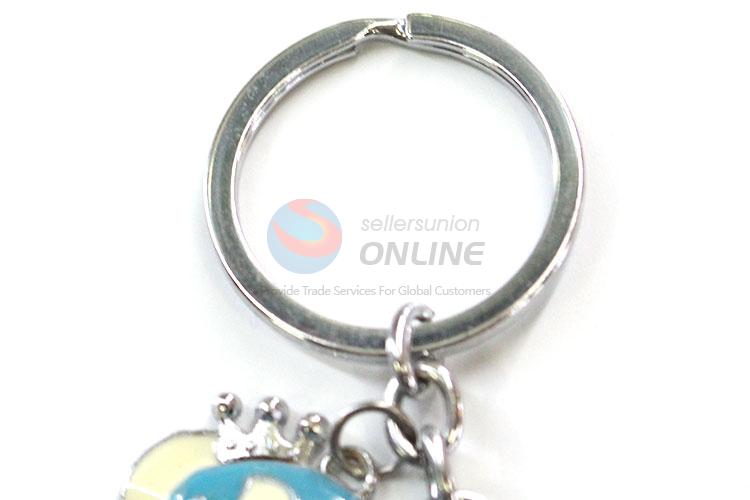 Fashion Design Cartoon Zinc Alloy Key Chain Couple Key Rings