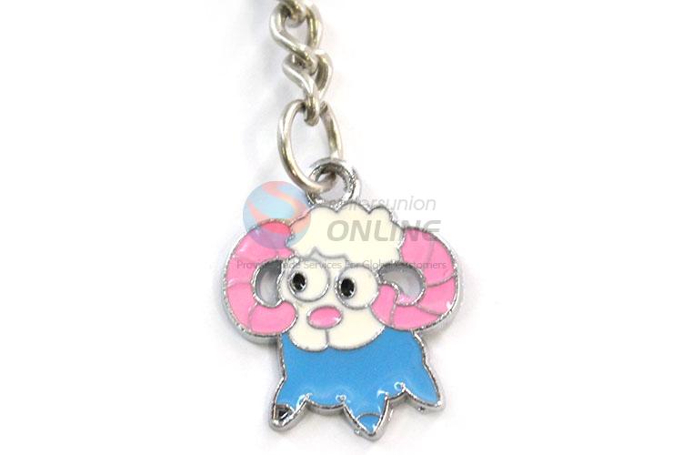 Good Quality Cute Sheep Shape Zinc Alloy Key Chain