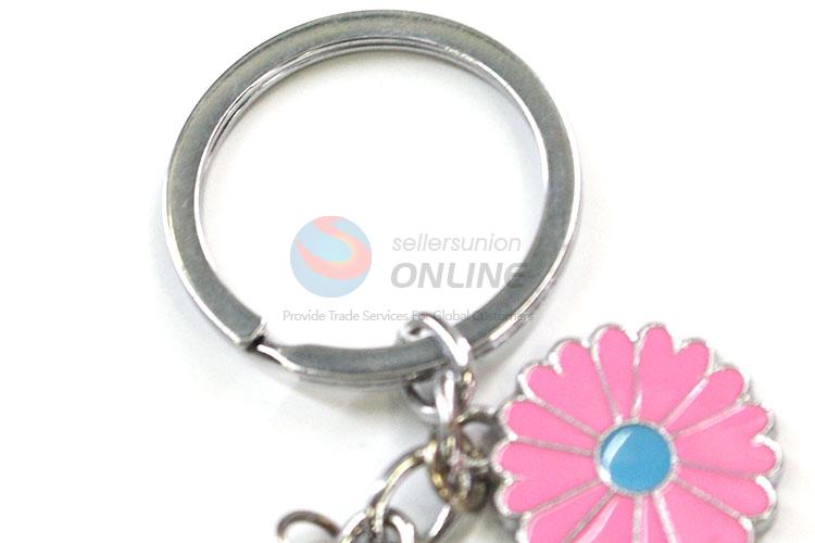 Best Quality Colorful Flower Shape Key Chain