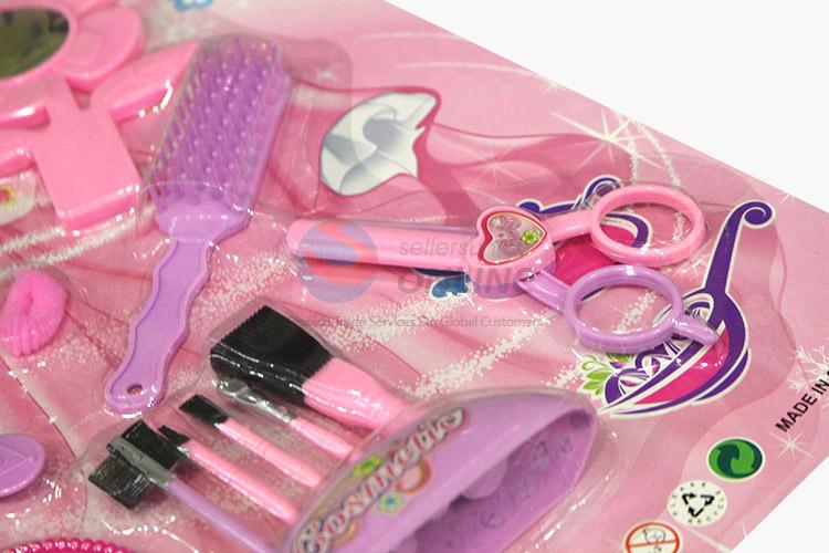 Wholesale promotional custom hair dressing&beauty set toy for girls