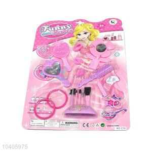 Wholesale promotional custom hair dressing&beauty set toy for girls