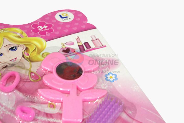 Wholesale promotional custom hair dressing&beauty set toy for girls