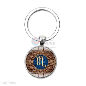 Constellation Round Metal Key Chain/Key Ring