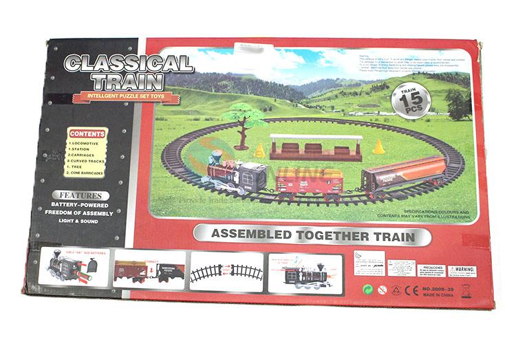 Fashion Classical Train Assembled Together Train