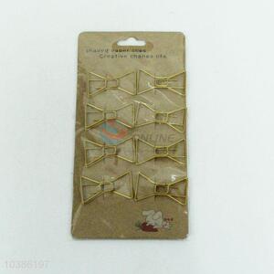 Wholesale best cheap 8pcs butterfly shape paper clips