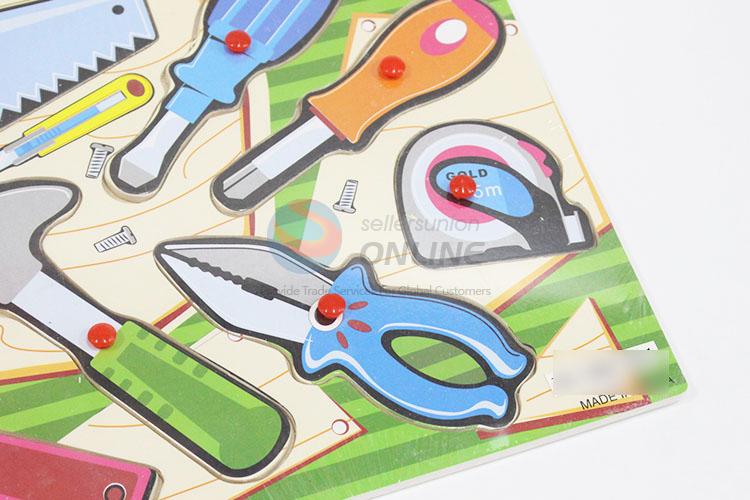 Tools Pattern Wooden Puzzles Set