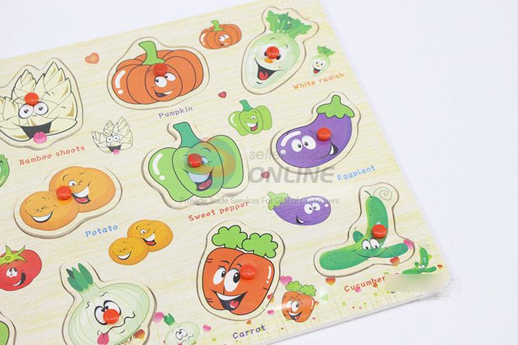 Vegetables Wooden Puzzles Set