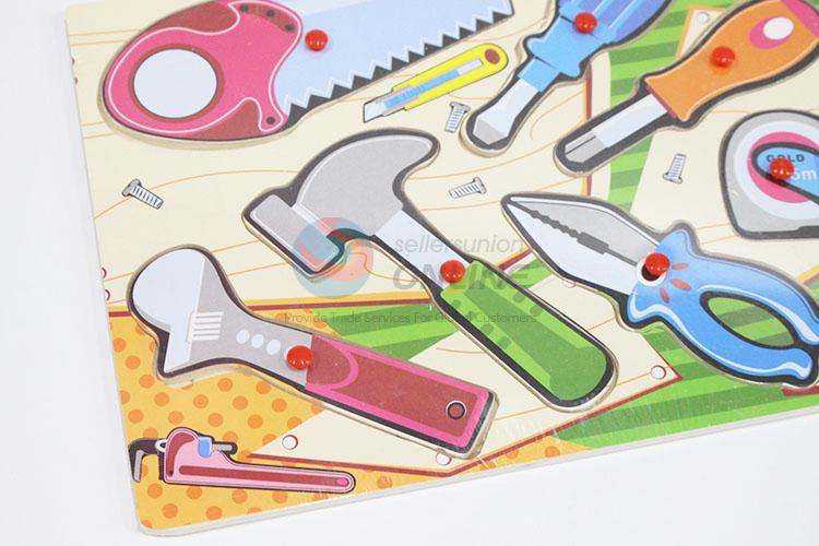 Tools Pattern Wooden Puzzles Set