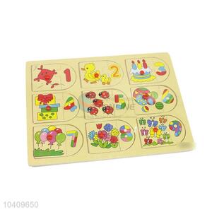 Numeric Graphic Wooden Puzzles Set