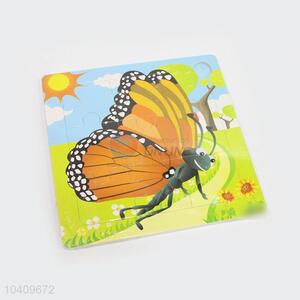 High Quality 6pcs Insects Wooden Puzzles Set