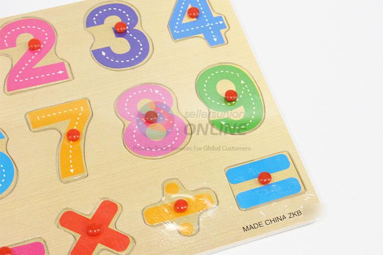 Numeric Character Wooden Puzzles Set