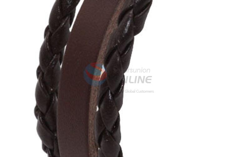 New Arrival Braided Leather Bracelet For Sale