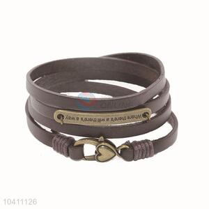 Wholesale China Supply Leather Bracelet For Men