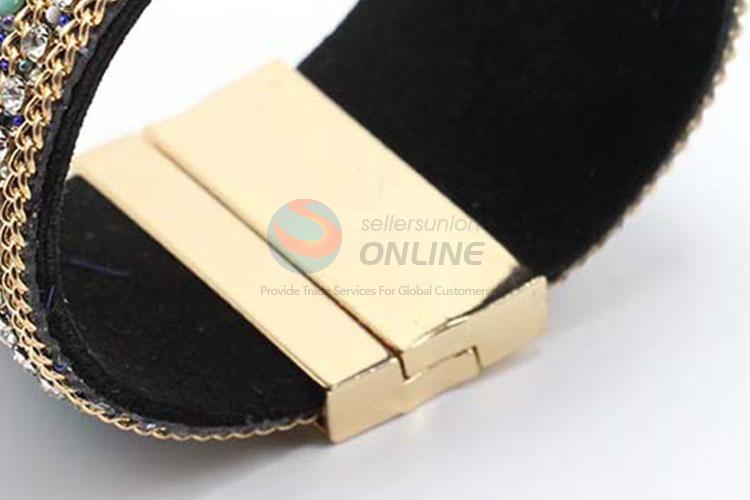 Factory Price High Quality Leather Wrap Wristband