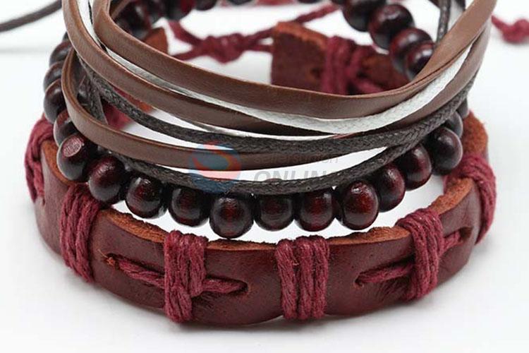 Handmade Good Quality Leather Bracelet For Sale