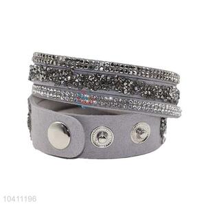 China Supplies Wholesale Black Rhinestone Bracelet