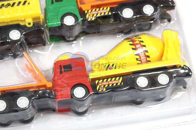 Factory Direct 6pcs Pull-back Engineering Trucks for Sale