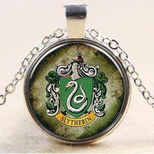 New Products Alloy Snake Sweater Chain Glass Jewelry Pendant