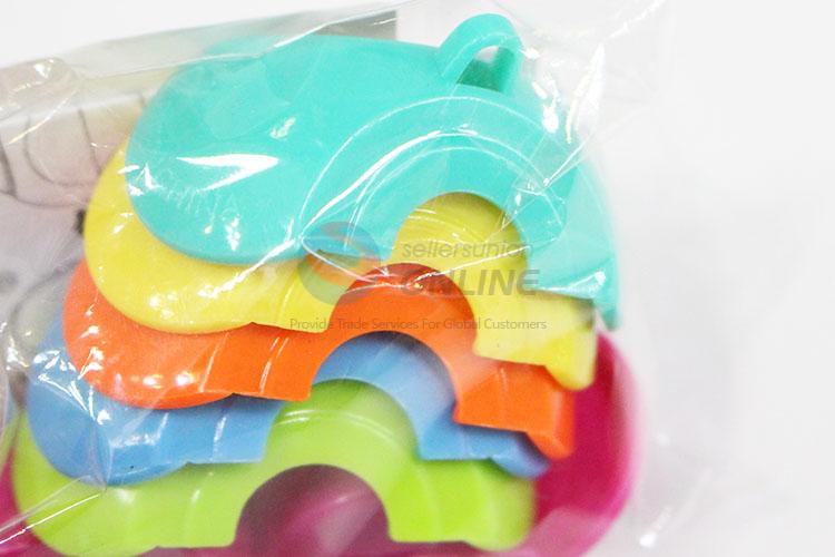 New Arrival DIY Plastic Colorful Whistle Toy