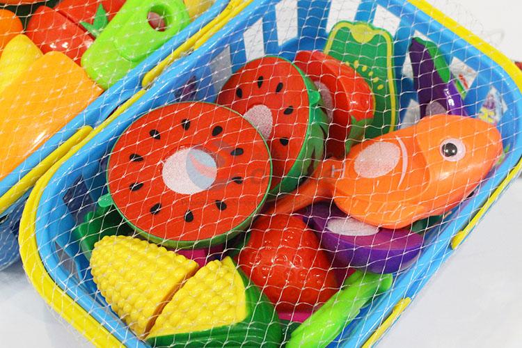 Latest Design Kitchen Set Toy Cutting Vegetables And Fruit