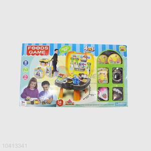 Foods Game Cake Cutting Kitchen Play Food Toy