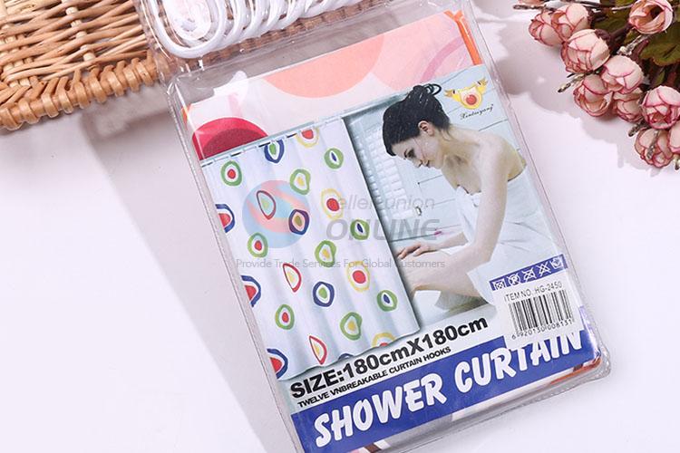 Competitive price hot selling shower curtain bath curtain