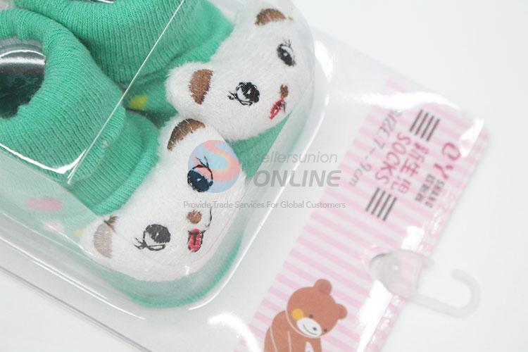 3D Cat Head Cotton Kids Baby Sock