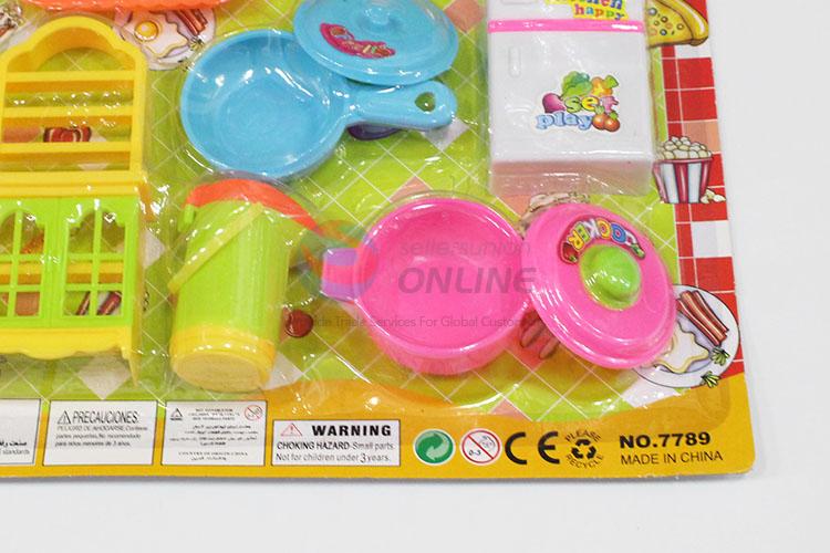 Hot-selling low price kitchen tableware toy