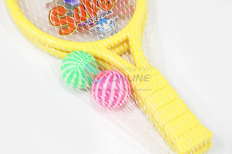 High Sales Outdoor Kids Plastic Beach Tennis Racket with Ball