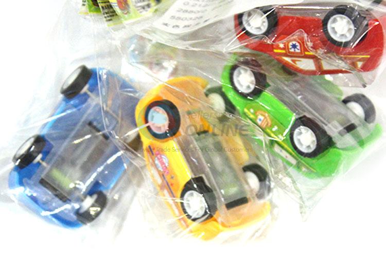 Fashion Style Mini Pull Back Police Car Toy Vehicle