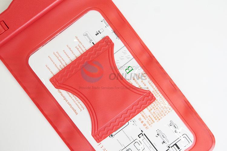 Fluorescent swimming waterproof bag mobilephone pouch for sale