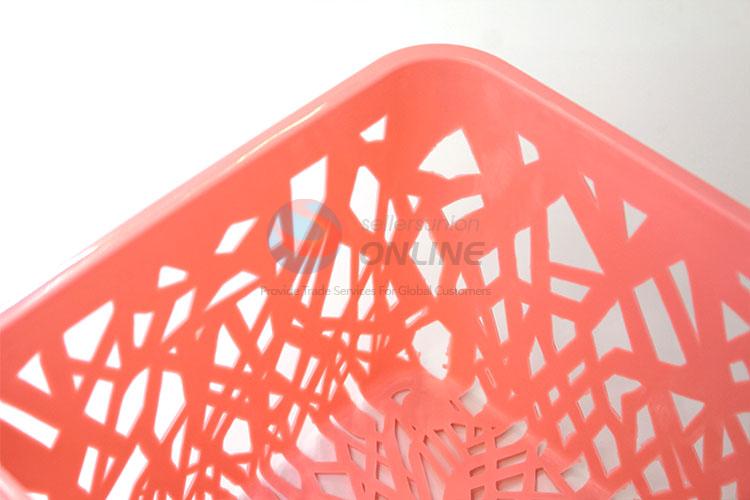 Bottom price nice design plastic storage basket