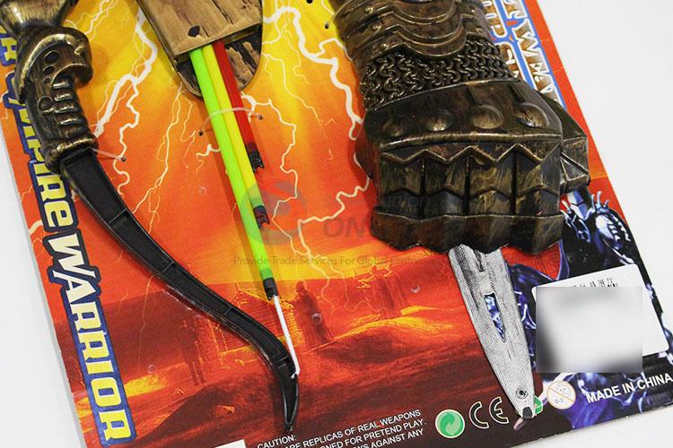 Bronze Sword, Bow and Arrow, Wrist Guard Toys Set