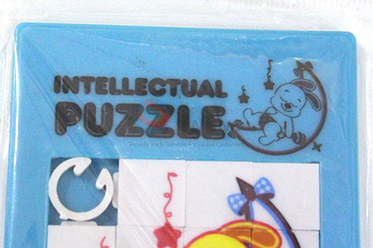 Intelligent Plastic Animal Printed Puzzle with Low Price