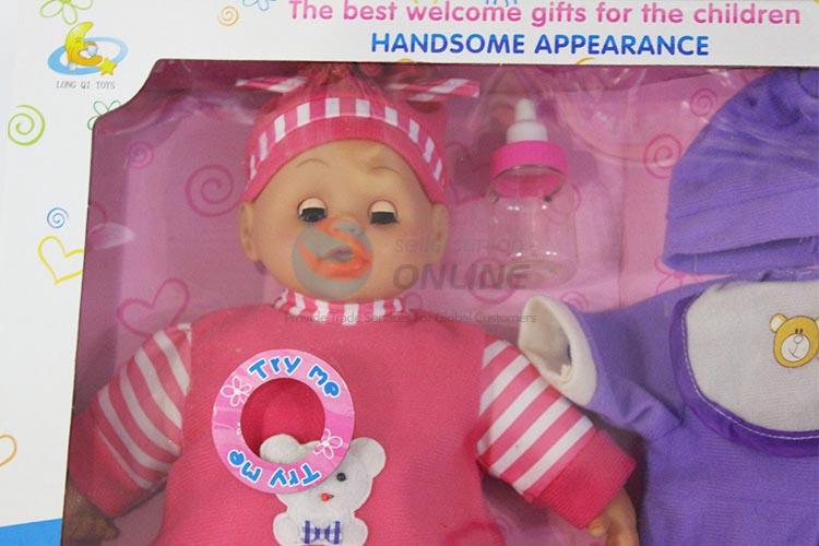 Hot Sale 14 cun Baby Doll with Cloth for Sale