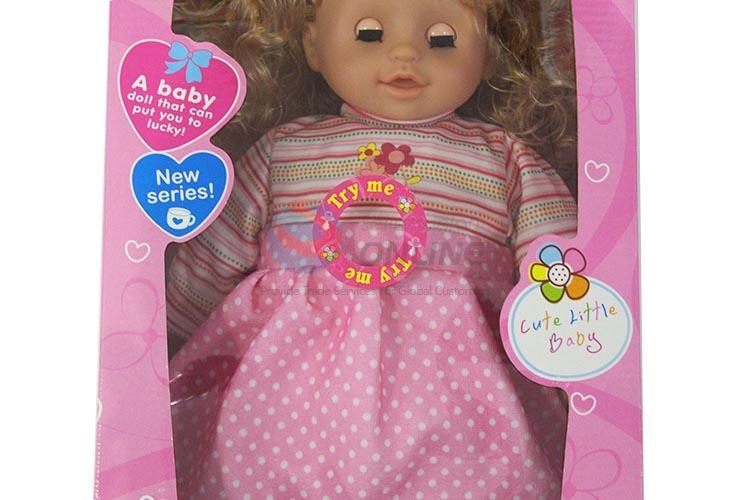 New Arrival 16 cun Baby Doll with Hair Dryer and IC for Sale