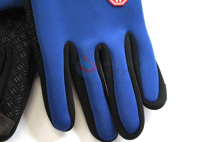 Fancy design hot selling ladies winter warm touch screen gloves