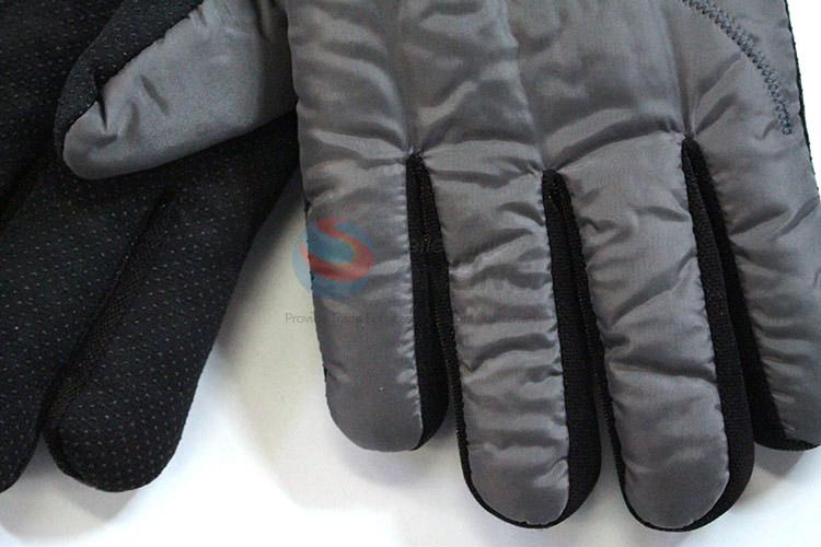 Low price factory promotional men winter warm gloves