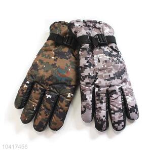 Cheap wholesale camouflage ladies winter warm touch screen gloves