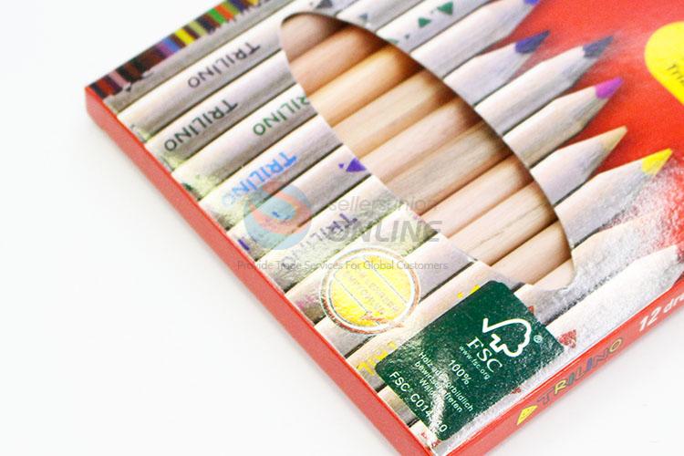 Cartoon Style Color Pencils Standard Pencil Wooden Pencil