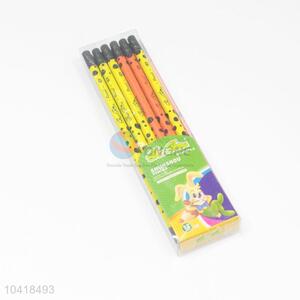 Simple Style Dotted Printed HB Writing Pencils