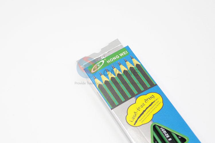 Top Quality High Sales Green Color HB Pencils For Students