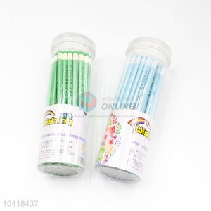 36Pcs/Lot Barreled Pencil Environmental Art Sketch Cartoon Students HB Pencil