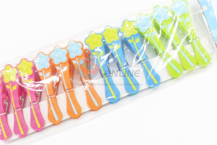 Great Cheap New Style Colorful Plastic Hangers Racks Clothespins Laundry Clothes Pins