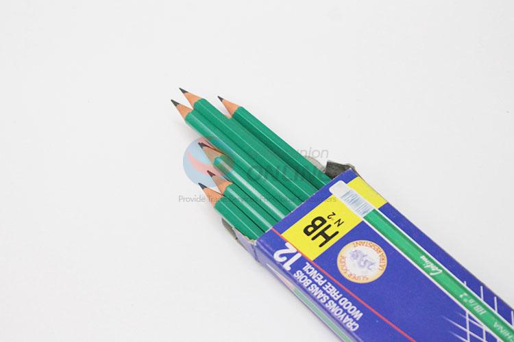 Wooden Free HB Pencil 12Pcx