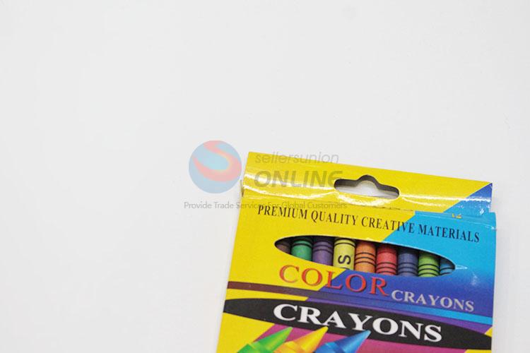 Non Toxic 12 Colors Crayon for Student