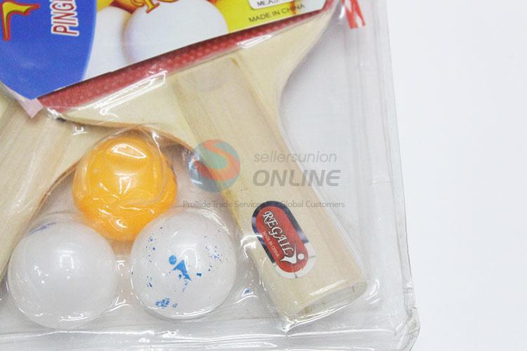 New Table Tennis Racket Ball Set